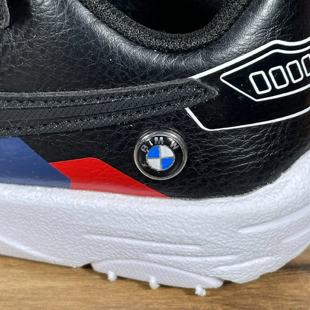 Puma BMW MMS Drift Cat Delta V Infant Boys Size 7C Shoes Black Slip On Sneakers